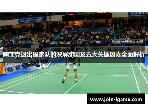 陶菲克退出国家队的深层动因及五大关键因素全面解析