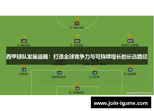 西甲球队发展战略：打造全球竞争力与可持续增长的长远路径